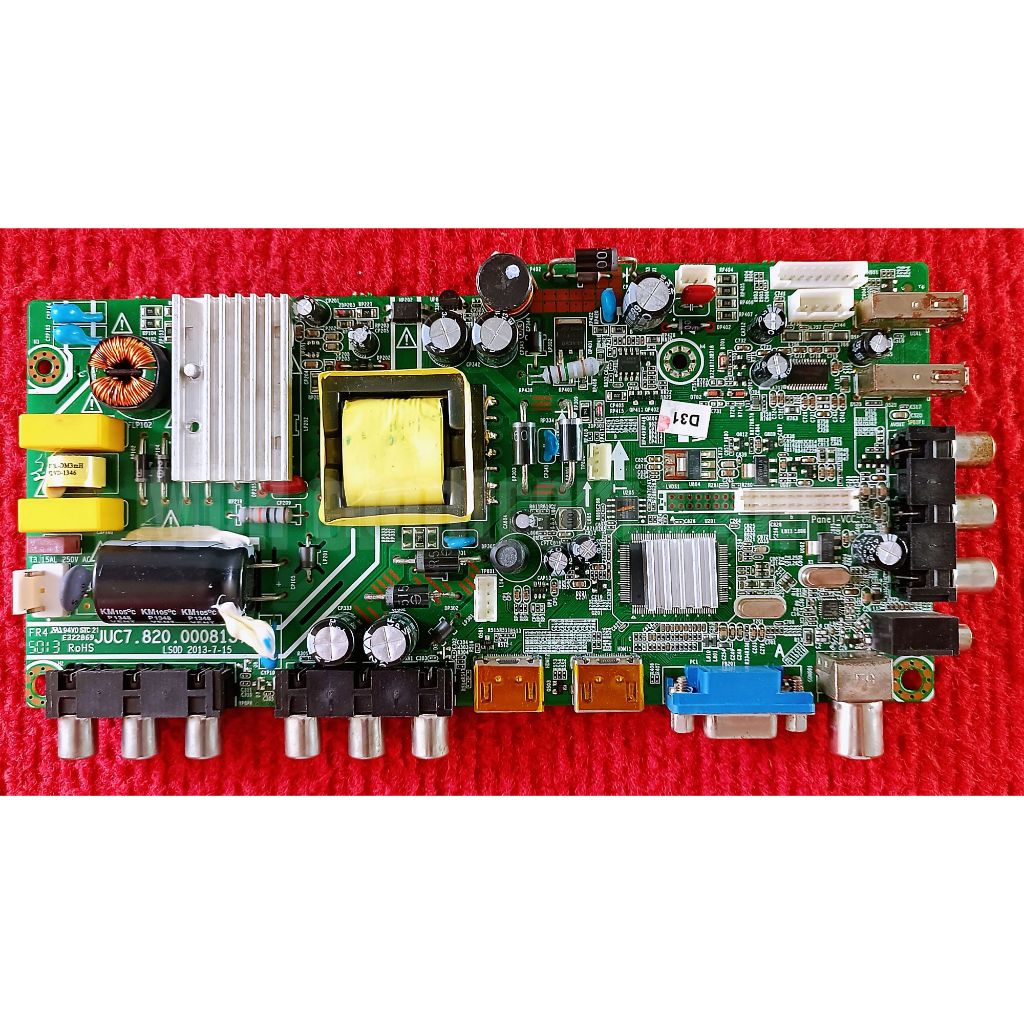 เมนบอร์ดทีวี Aconatic สำหรับรุ่น  AN-LT2925 พาสบอร์ด JUC7.820.00081373
