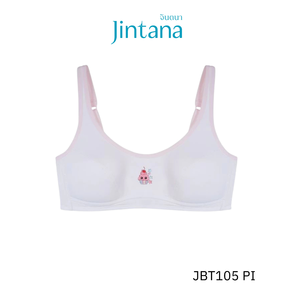 Jintana เสื้อชั้นในวัยรุ่น รุ่น Fresh รหัส JBT105 บราไร้โครง ใส่กระชับ เสื้อในไม่มีโครง นุ่มสบาย