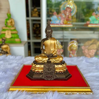 พระประจำวันเกิด หน้าตัก3นิ้ว แร่เหล็กน้ำพี้ แถมฟรีฐานรองพระ สีมันปูเพ้นท์