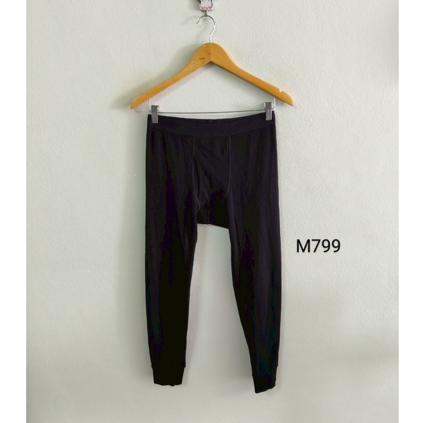 M(ช) Heattech Ultra Warm (M799) แบรนด์ uniqlo ยูนิโคล่ กางเกงลองจอน ชาย