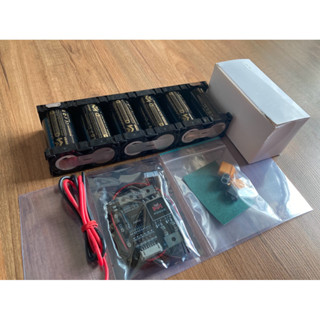 ชุดคิทประกอบแบต 6s 19.2v หัวเรียบ สีดำ