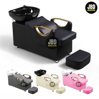 JBD storehouse เตียงสระผม อ่างเซรามิค เบาะหนังกันน้ำ อุปกรณ์…