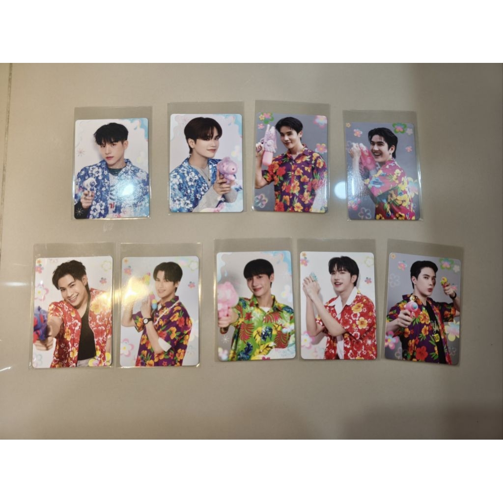 แรนด้อมการ์ด GMMTV BOYS คอลสงกรานต์ (random card gmmtv) สกาย/มาร์คจิ/จิมมี่ซี/กัน/สิงโต/อิน/คีน/โอม ฐิภากร