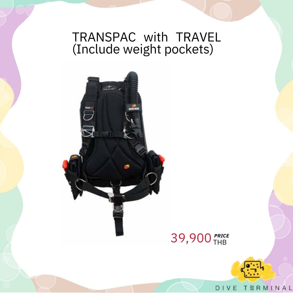 Dive Rite TransPac  with Travel Wing 25IB