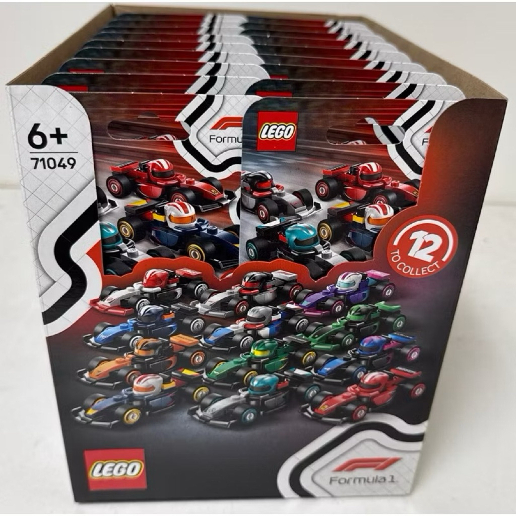 (พร้อมส่ง) Lego 71049 F1® Collectible Race Cars (ครบ 36 คันยกกล่อง)