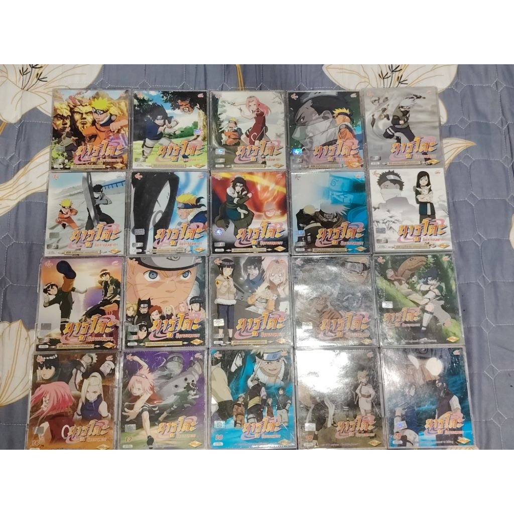 ขายเหมา แผ่นcd นารูโตะ แผ่นที่1-50