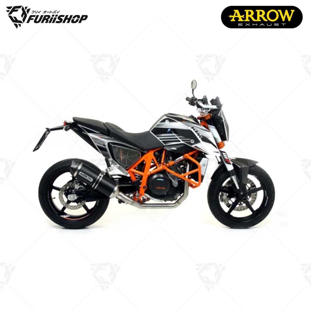 ท่อสูตร/ท่อแต่ง/ท่อไอเสีย Arrow dark Carbon : for KTM Duke 690