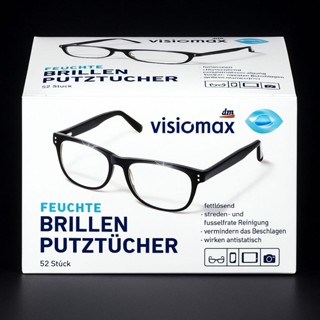 กระดาษเช็ดแว่น ผ้าเช็ดแว่น Visiomax ของแท้นำเข้าจากเยอรมัน (…