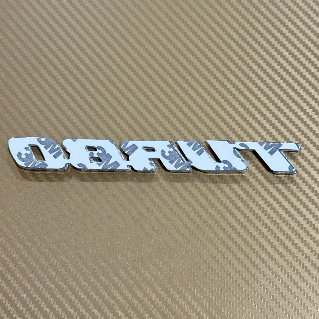 โลโก้  Di-TURBO ติดท้าย ISUZU D-MAX  ขนาด 2 x 22.5 cm ราคาต่อชิ้น - รูปที่ 2