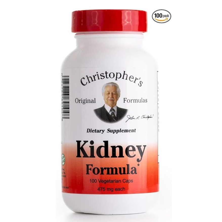 ดีท็อกซ์ ซ่อมแซมและฟื้นฟูไต Christopher's Kidney Cleanse Detox & Repair Formula - Herbal Blend for K