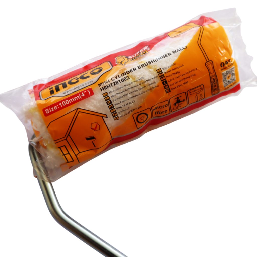 INGCO ลูกกลิ้งทาสี 4 นิ้ว 12mm รุ่น HRHT281002 ด้ามยาว ลูกกลิ้ง ทาสี - รูปที่ 2