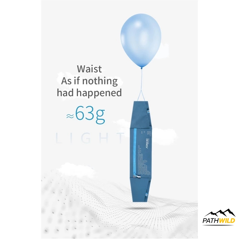 AONIJIE Running Belt W8112 กระเป๋าคาดเอว สำหรับวิ่ง กระชับ ไม่เหวี่ยง ไม่เด้ง ผ้าแห้งเร็วยืดหยุ่นดี - รูปที่ 3