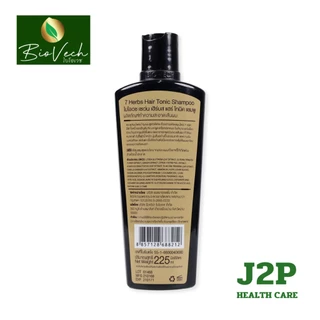 BioVech 7 Herbs Hair Tonic Shampoo and Conditioner ไบโอเวช เซเว่น เฮิร์บ แฮร์ โทนิค แชมพู และครีมนวด