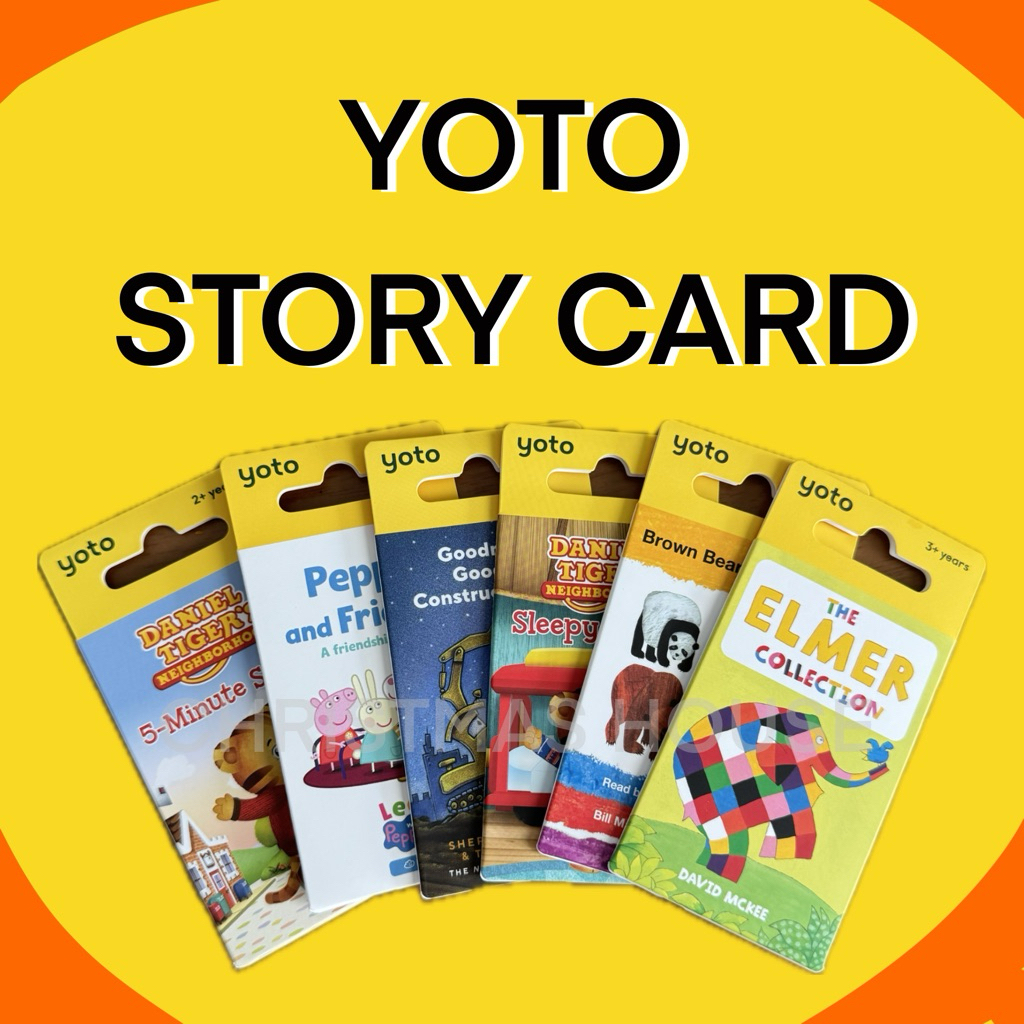 Yoto cards การ์ดโยโต้ story cards สอบถามพร้อมส่งทักแชท