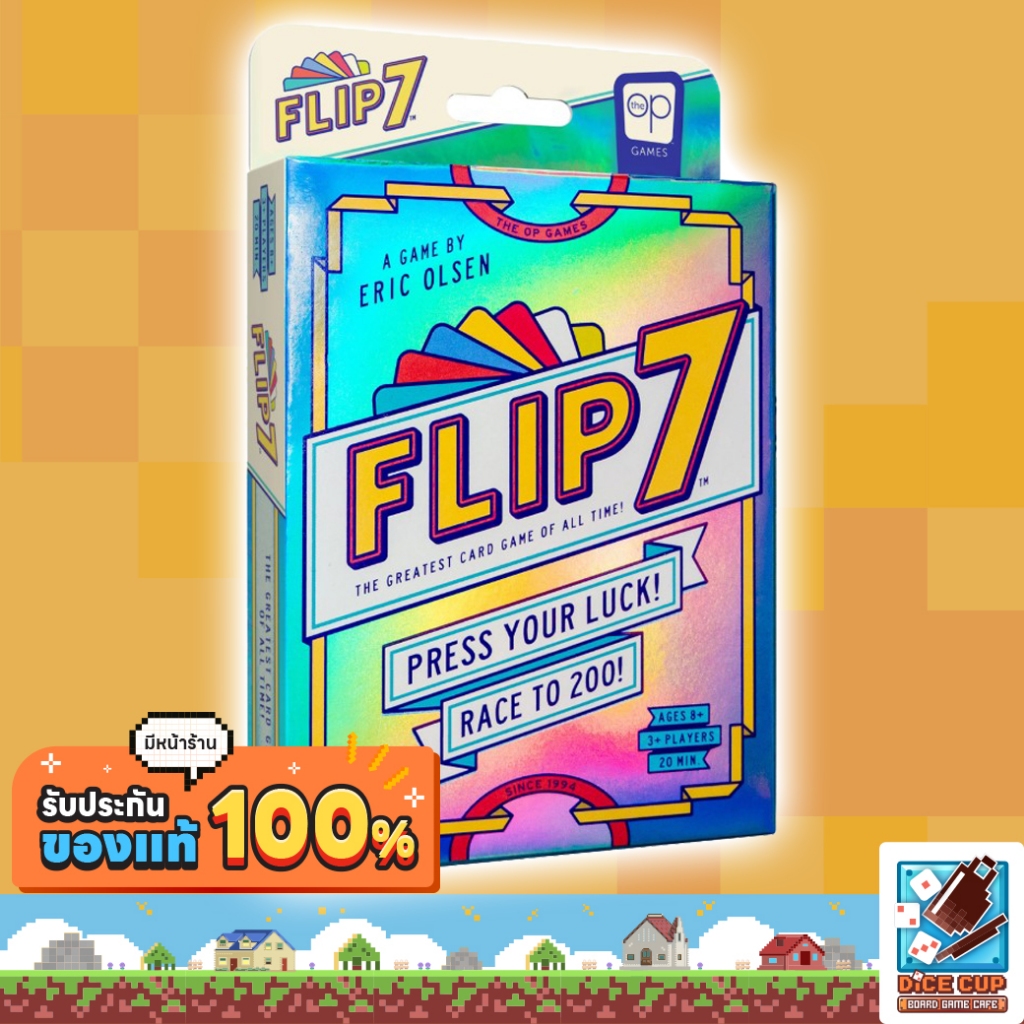 [ของแท้] Flip 7 PEG [EN] Board Game / บอร์ดเกม