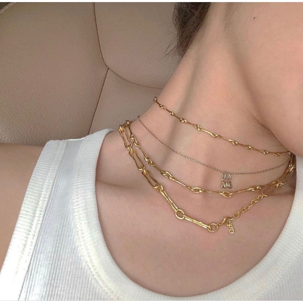 ส่งต่อสร้อย Baby Stick Choker ของแบรนด์ grumpy ไม่มีตำหนิ ราคาใน Shop 1,660.- ไม่รวมจี้