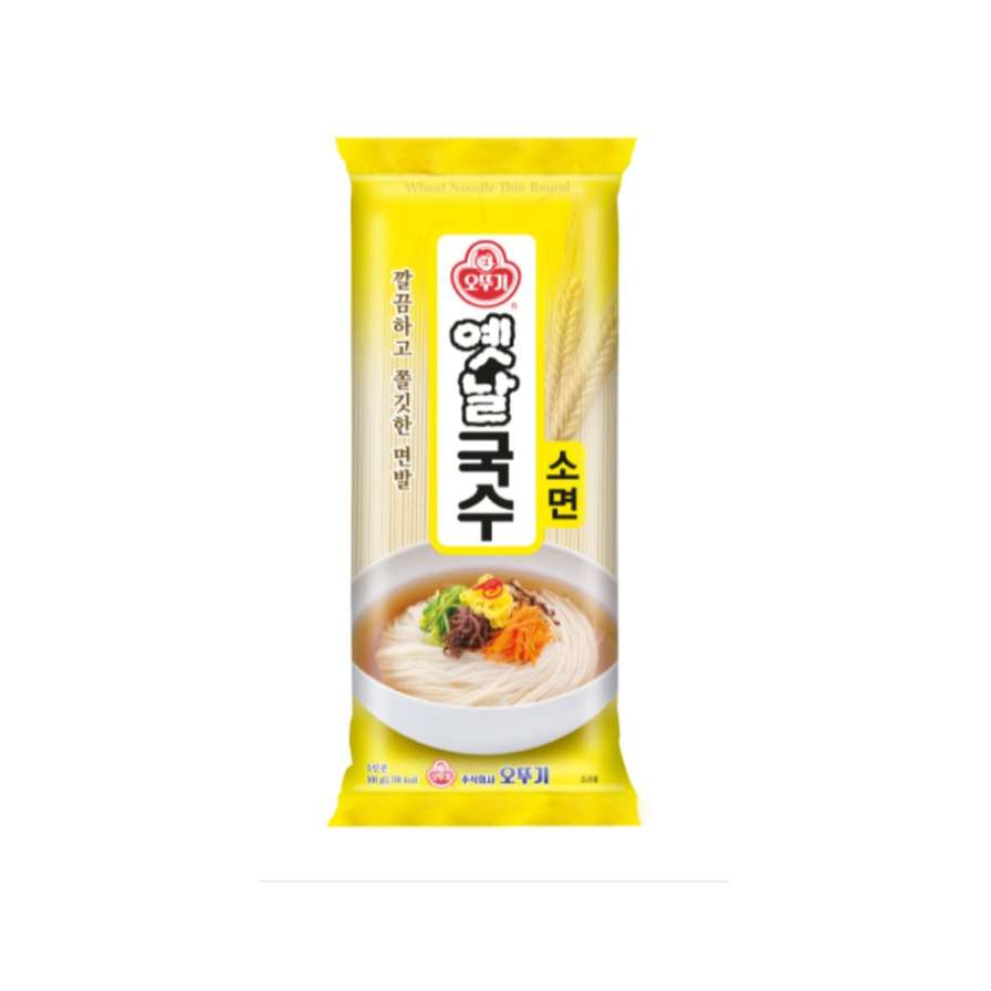 โซมยอน เส้นก๋วยเตี๋ยวเกาหลี แบรนด์โอโตกิ OTTOGI KOREAN NOODLE 오뚜기 소면
