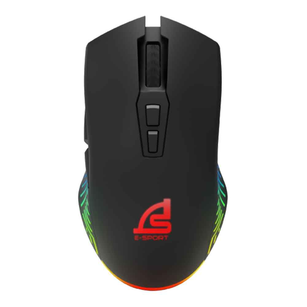 SIGNO E-Sport NAVONA Macro Gaming Mouse รุ่น GM-951 (Black) (เกมส์มิ่ง เมาส์)
