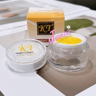 โฉมใหม่ ✅ ครีมเคที KT Gold Night Cream ไนท์ครีม ครีมบ้านกระต่ายขาว 10 g. ส่งเร็ว