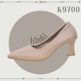 พร้อมส่ง K9700 รองเท้าเท้าคัทชู ส้นสูง2นิ้ว 35-44 ปลายแหลม แบรนด์ Kitepretty