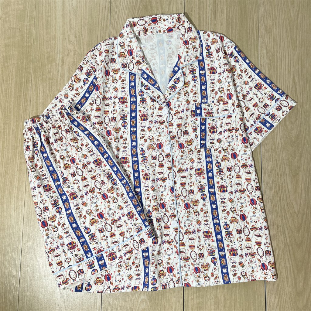 มาใหม่ชุดนอนผ้าไหมญี่ปุ่น-ขาสั้นเกรดพีเมี่ยมรอบอก 42นิ้วขนาดฟรีไซส์🧡ส่งไวจากไทย ชุดนอนผู้หญิงน่ารักๆ - รูปที่ 2