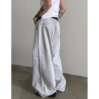 Super baggy trousers กางเกงขายาวทรงกระบอกใหญ่ A5