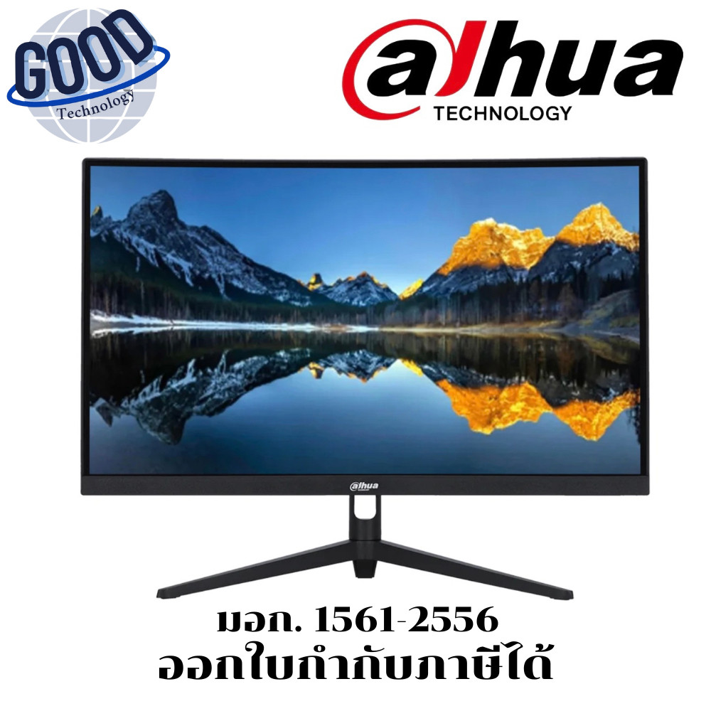 DAHUA  รุ่น DHU-LM24-E230CN จอมอนิเตอร์ ขนาด 23.8″ VA FHD 180Hz ประกัน 3 ปี