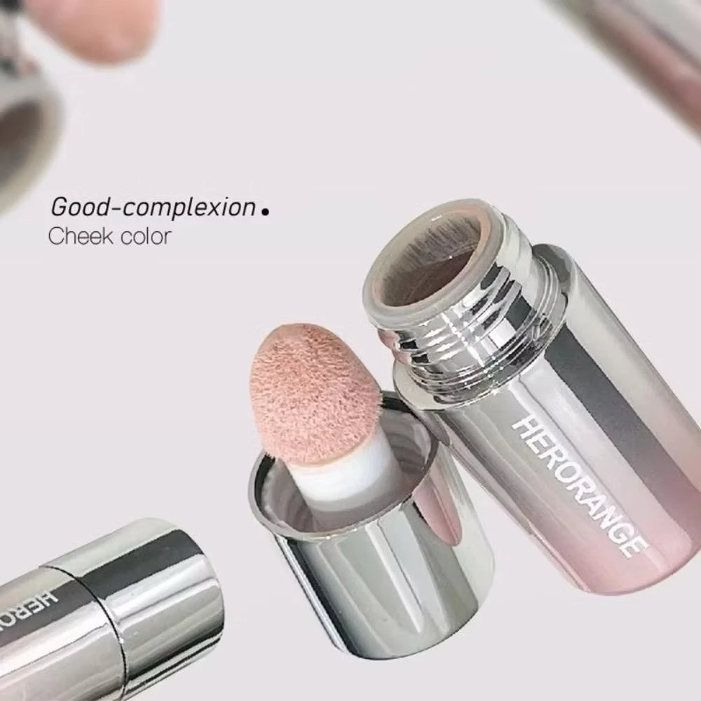 N480 HERORANGE บลัชออนแบบแท่งหัวฟองน้ำ เกลี่ยง่าย ปรับสีผิวให้ดูธรรมชาติ กันน้ำ ติดทนนาน