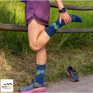 INJINJI RUN LIGHTWEIGHT CREW XTRALIFE ถุงเท้าแยกนิ้ว เหมาะกับการวิ่งที่ยาวนาน ช่วยลดการเสียดสีระหว่างนิ้วเท้า