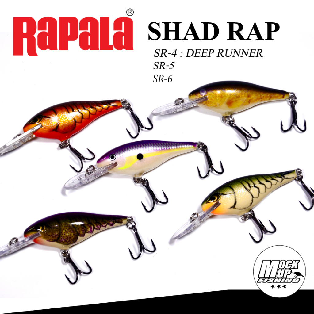 เหยื่อปลอม RAPALA SHALLOW SHAD RAP SSR05