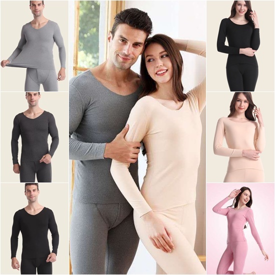 ลองจอนผู้หญิง ลองจอนผู้ชาย (ทรงสลิม  ได้เสื้อ+กางเกง)  TB299 TB410