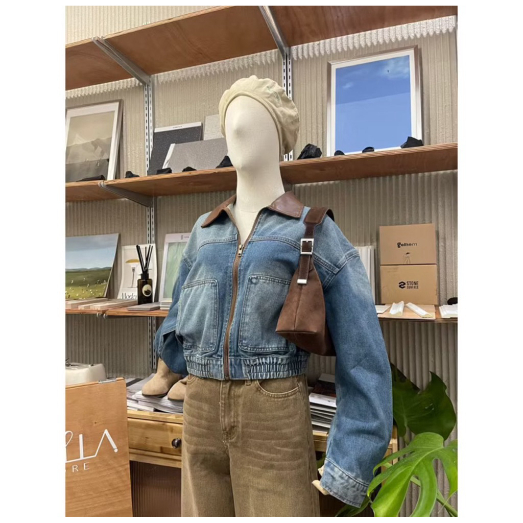 ส่งต่อ/ แจ็กเก็ตยีนส์ Tulla.more