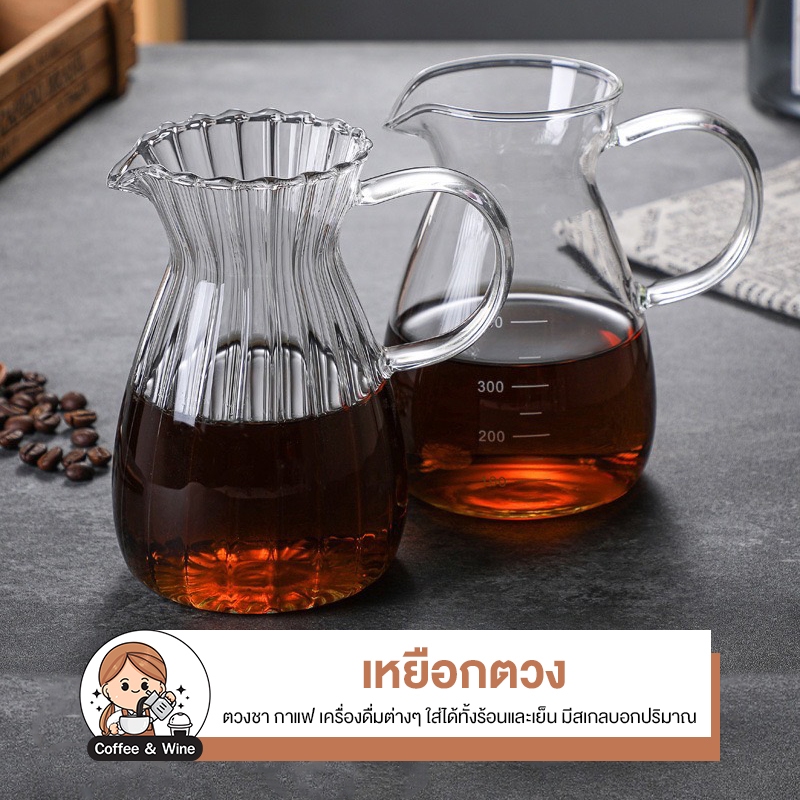 เหยือกตวง 400ml มีสเกล วัสดุแก้วหนาอย่างดี แก้วตวงมีหูจับ ทนความร้อน แก้วตวงขนาดใหญ่ เหยือกน้ำ เหยือกแก้ว เหยือกตวง