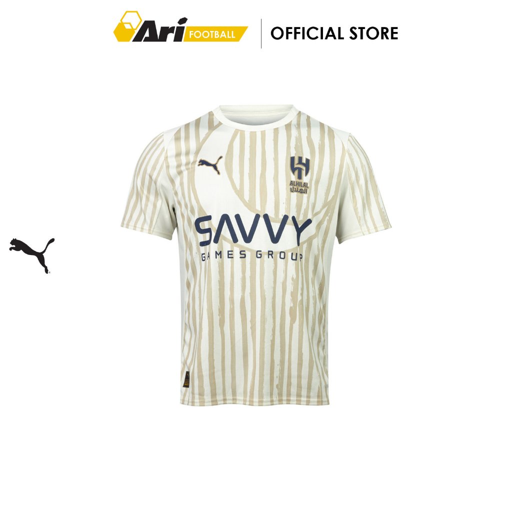PUMA KIDSUPER AL HILAL 2025 REPLICA JERSEY - ALPINE SNOW (78107415) เสื้อฟุตบอล พูม่า X KIDSUPER อัล