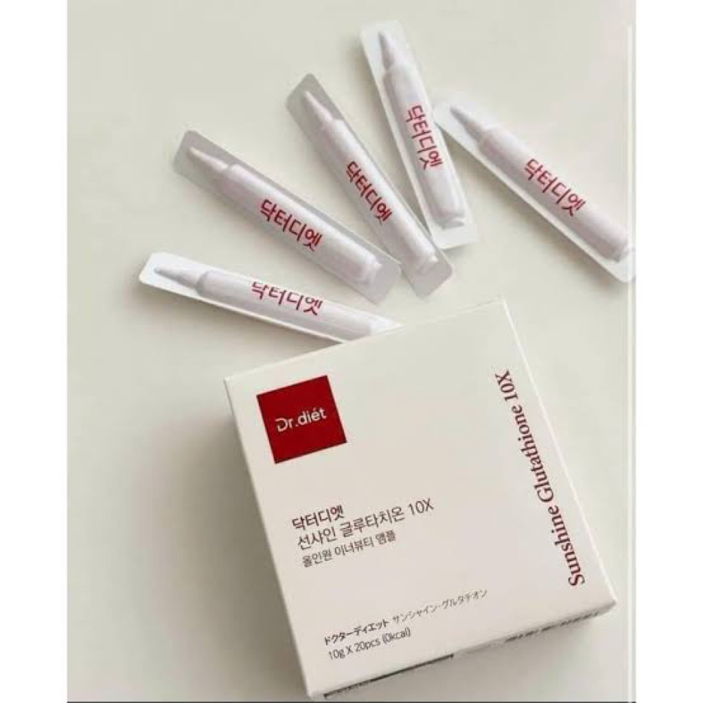 Dr.die’tเกินต้านกลูต้าที่บล็อกเกอร์รีวิว  เเน่นๆ 👑 ล็อคมงง Gluta 10xขาวเรืองแสง(20ช็อต)