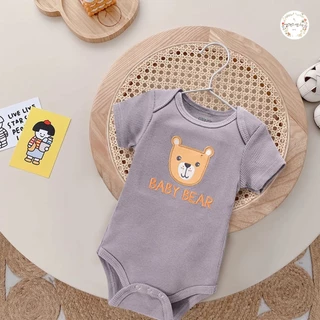 4PCS CICI ทารกแรกเกิด Jumpsuit ทารกแรกเกิดเด็กชายหญิงชุด ชุดเด็กแรกเกิด 1เซ็ต4ชิ้น ผ้าฝ้าย100%
