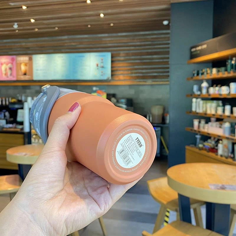 TYESO แก้วเก็บความเย็น สแตนเลส 304 มีที่จับ 600-1200ml thumbnail 9