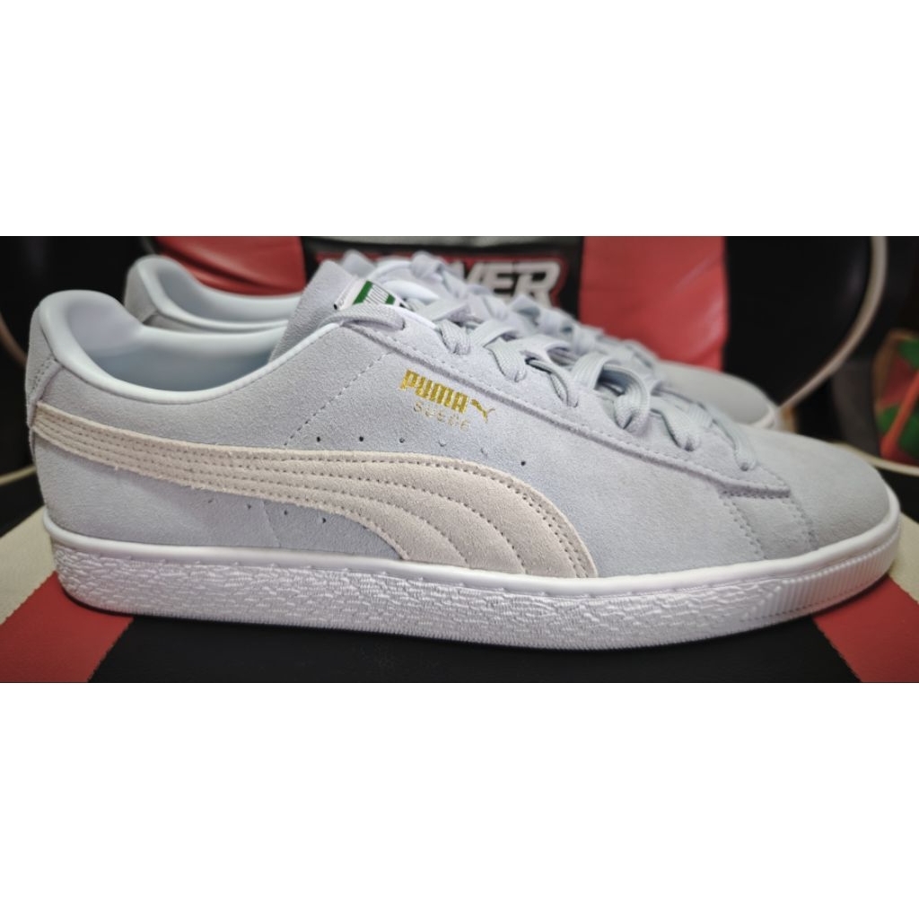 รองเท้าลำลอง Suede Classic XXI Icy Blue -PUMA White