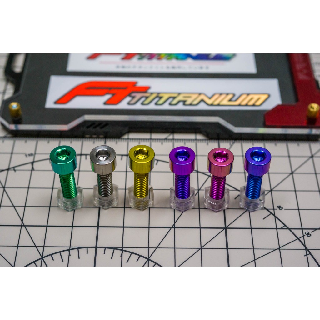 น็อตหัวจม ไทเทเนียมแท้ M6