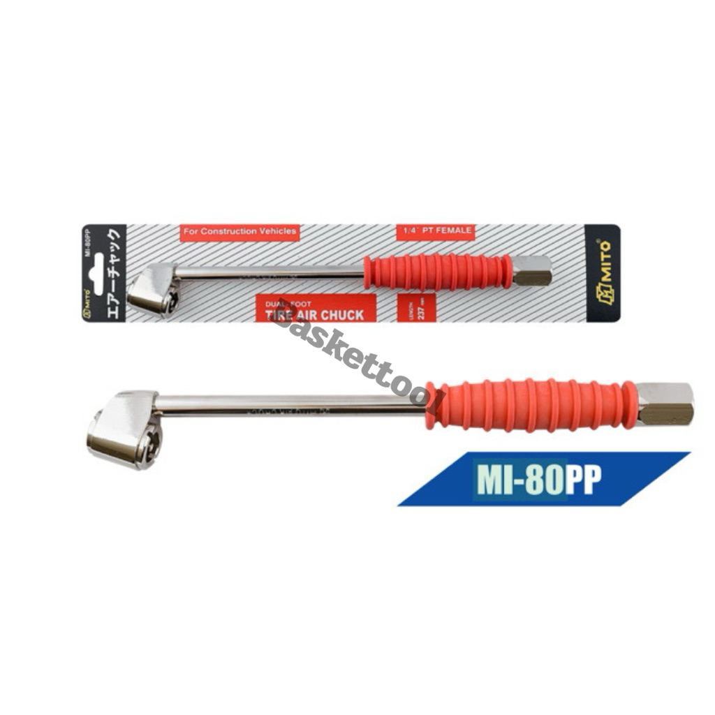 mito หัวเติมลม รถบรรทุก mi-80pp เกลียวใน 1/4BSP