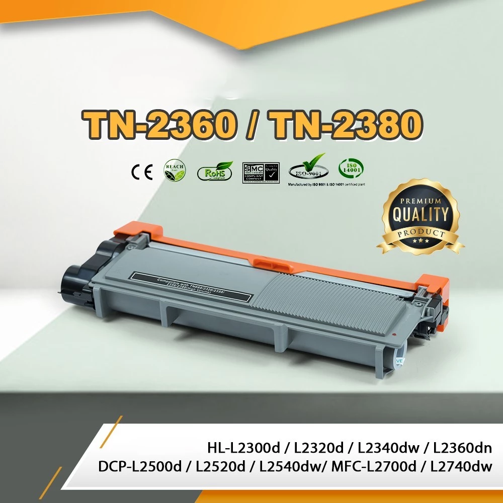 TN2380, TN-2380, หมึก ตลับหมึกพิมพ์เลเซอร์ ตลับหมึกโทนเนอร์ เทียบเท่า ใช้กับ Brother HL-L2320dn /L2360d /L2700dw