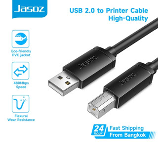 ⚡COD⚡Jasoz USB Printer Cable USB Type B Male to A USB 2.0 Ca…