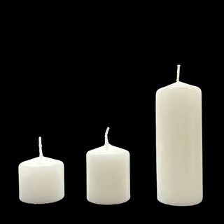 TONBOON - Votive Candle size 1.5" , 2" , 4" for Home Decoration Party Dining Restaurant Church