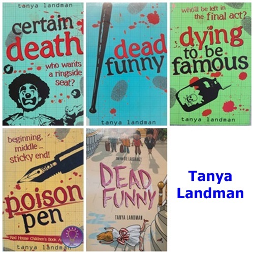 c2 Flotsam and Jetsam, dead funny, poison pen by Tanya Landman