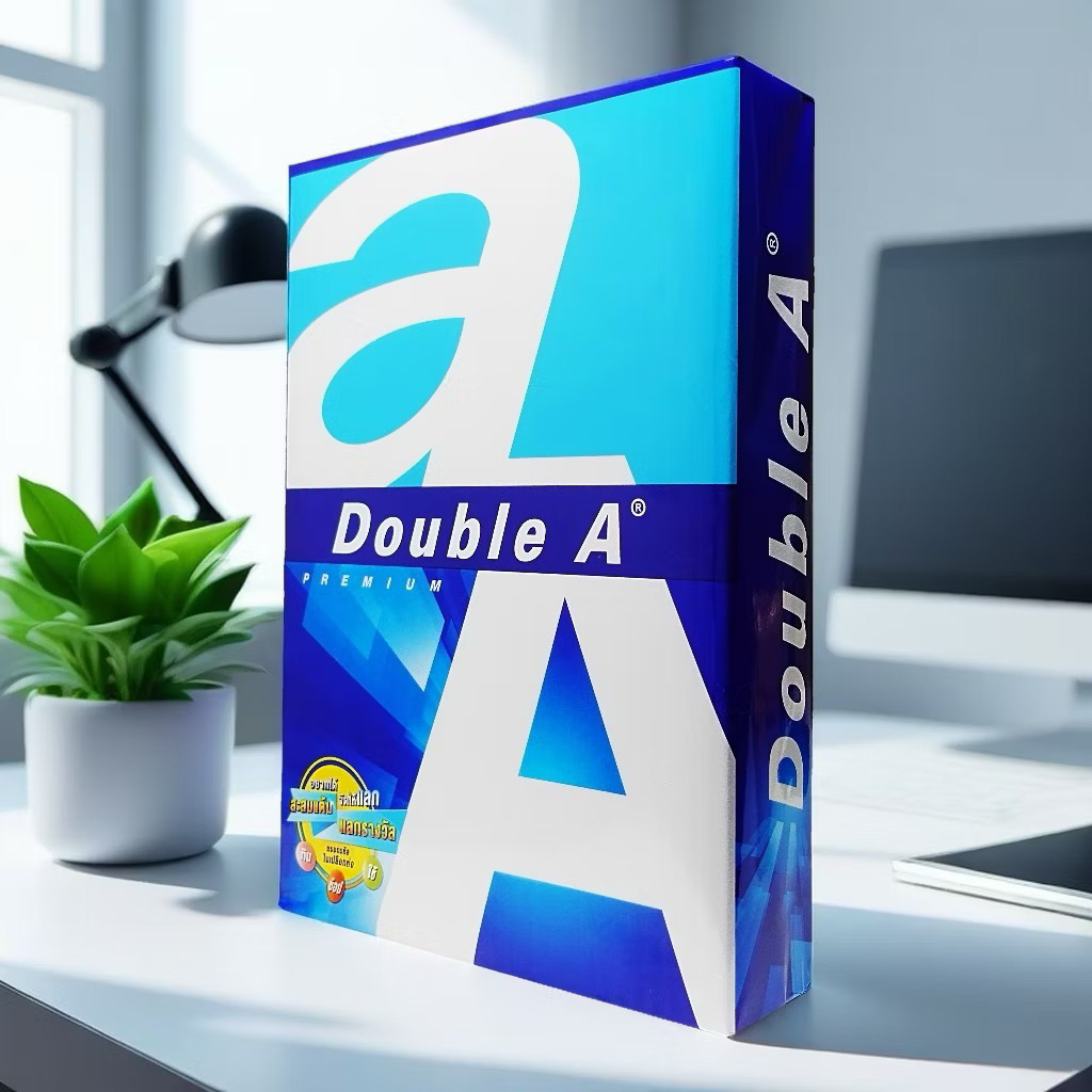 กระดาษ Double A 80 แกรม ขนาด A4 (รีม)