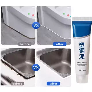 ยาแนวอเนกประสงค์ขนาด60ml ยาแนวร่องกระเบื้อง กันน้ำรั่วซึม ปกป้องเชื้อรา กาวยาแนว กาวเซรามิก ห้องครัว ห้องน้ำอ่างล้างหน้า