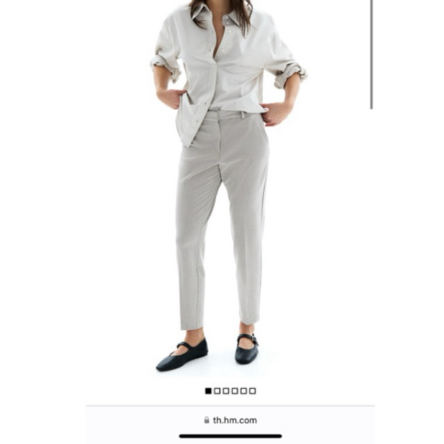 กางเกงทำงาน h&m ทรงสอบ 390 from 799