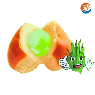 (สินค้าใหม่) ขนมปังหมอนสอดไส้ใบเตย ตรา Shenghua 1ลัง รวม 144 ชิ้น (SHขนมปังสอดไส้ใบเตย)