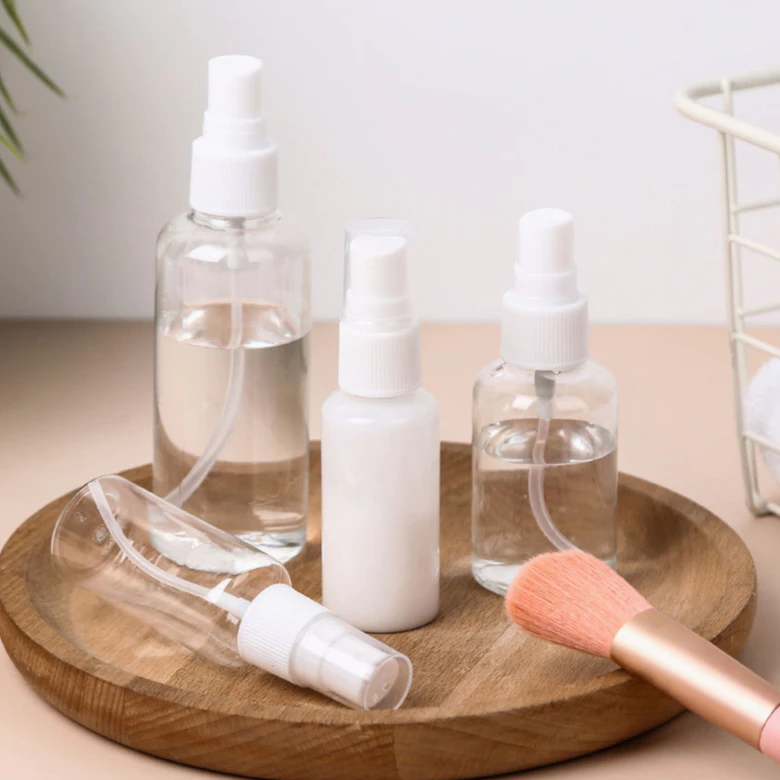 ขวดสเปรย์เปล่า ขวดสเปรย์พลาสติก สเปรย์ฉีด 6ขนาด 30ml.-120ml. ใส่ของเหลว น้ำหอม พกพาได้ ฝาขาว G2743 thumbnail 7