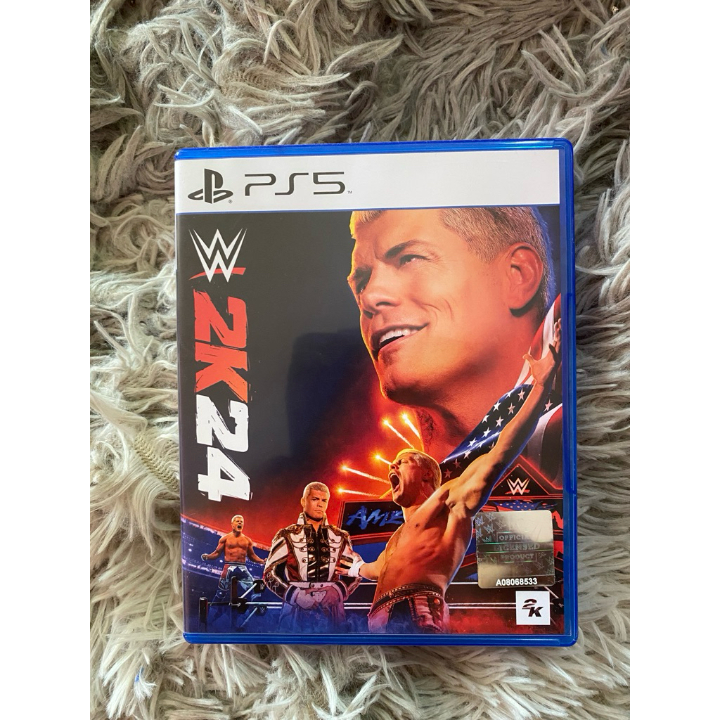 แผ่นแท้ps5 W2K24 สภาพใหม่มาก(มือ2)โซน3เอเชีย